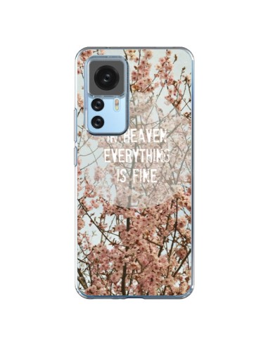 Coque Xiaomi 12T/12T Pro In heaven everything is fine paradis fleur - R Delean