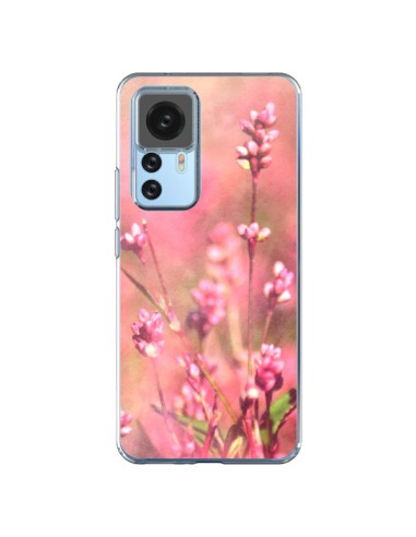 Coque Xiaomi 12T/12T Pro Fleurs Bourgeons Roses - R Delean