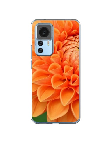 Coque Xiaomi 12T/12T Pro Fleurs oranges flower - R Delean