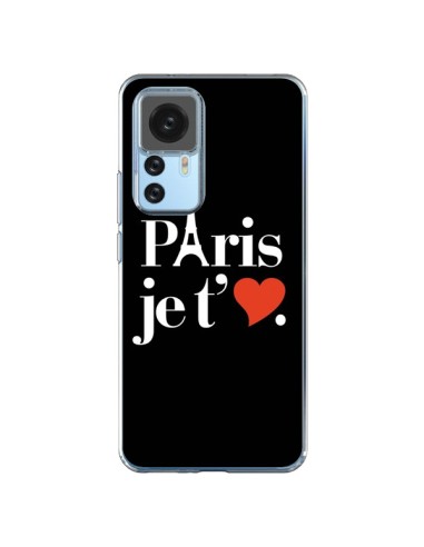 Coque Xiaomi 12T/12T Pro Paris je t'aime - Rex Lambo