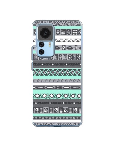 Coque Xiaomi 12T/12T Pro Azteque Aztec Bleu Pastel - Rex Lambo