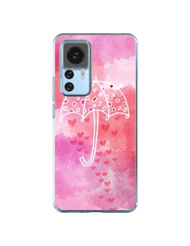 Coque Xiaomi 12T/12T Pro Parapluie Coeur Love Amour - Sylvia Cook