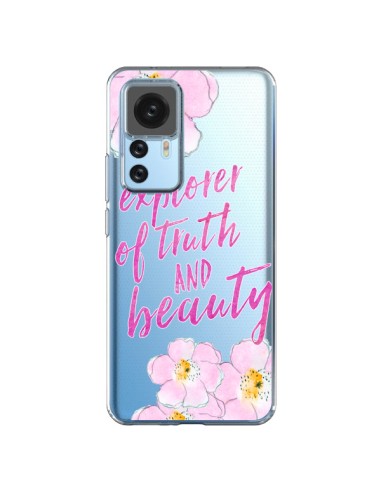 Coque Xiaomi 12T/12T Pro Explorer of Truth and Beauty Transparente - Sylvia Cook