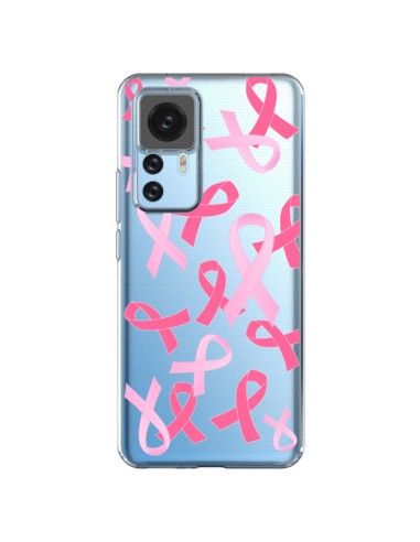 Xiaomi 12T/12T Pro Case Tapes Pink Clear - Sylvia Cook