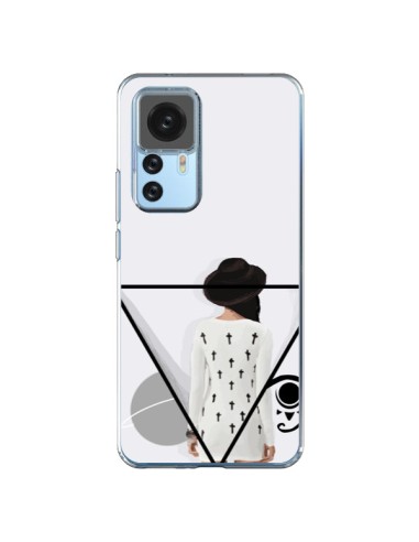 Coque Xiaomi 12T/12T Pro Confusion Femme Oeil Triangle - Sara Eshak