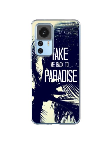 Coque Xiaomi 12T/12T Pro Take me back to paradise USA Palmiers - Tara Yarte