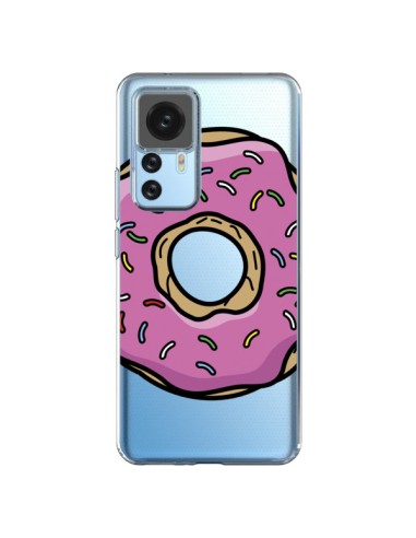 Coque Xiaomi 12T/12T Pro Donuts Rose Transparente - Yohan B.