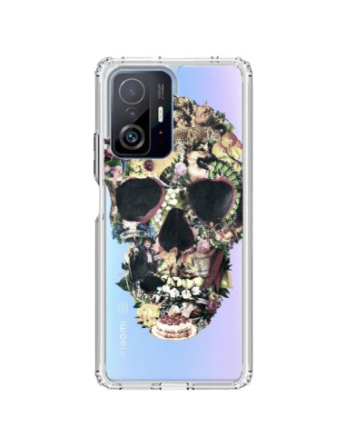 Coque Xiaomi 11T / 11T Pro Skull Vintage Tête de Mort Transparente - Ali Gulec