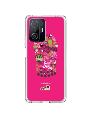 Coque Xiaomi 11T / 11T Pro Bubble Fever Original Flavour Rose - Bubble Fever