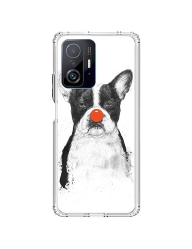 Coque Xiaomi 11T / 11T Pro Clown Bulldog Chien Dog - Balazs Solti