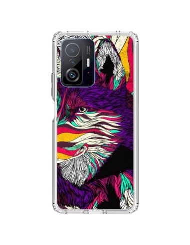 Coque Xiaomi 11T / 11T Pro Color Husky Chien Loup - Danny Ivan