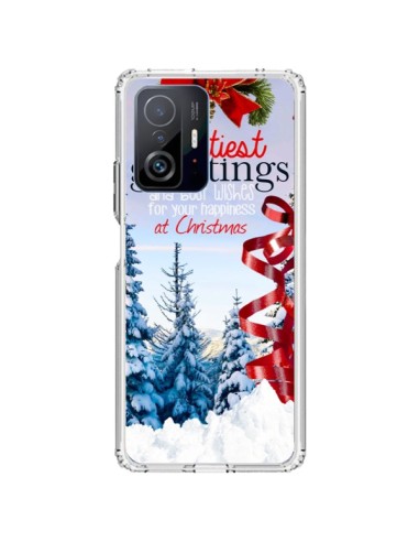 Coque Xiaomi 11T / 11T Pro Voeux Joyeux Noël - Eleaxart