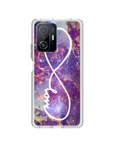 Coque Xiaomi 11T / 11T Pro Love Forever Infini Galaxy - Eleaxart