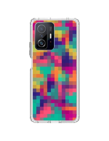 Coque Xiaomi 11T / 11T Pro Exotic Mosaic Pixels Azteque - Eleaxart