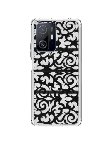 Coque Xiaomi 11T / 11T Pro Abstrait Noir et Blanc - Irene Sneddon