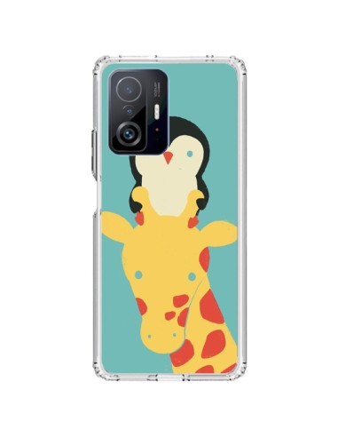 Coque Xiaomi 11T / 11T Pro Girafe Pingouin Meilleure Vue Better View - Jay Fleck