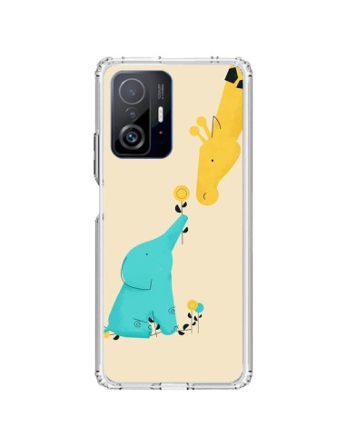 Coque Xiaomi 11T / 11T Pro Elephant Bebe Girafe - Jay Fleck