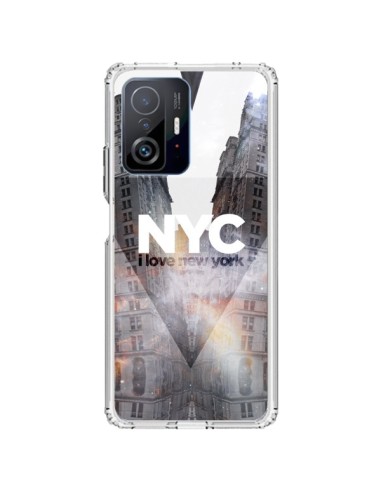 Coque Xiaomi 11T / 11T Pro I Love New York City Orange - Javier Martinez