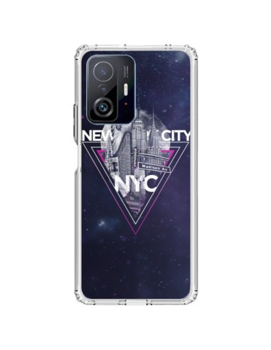 Coque Xiaomi 11T / 11T Pro New York City Triangle Rose - Javier Martinez