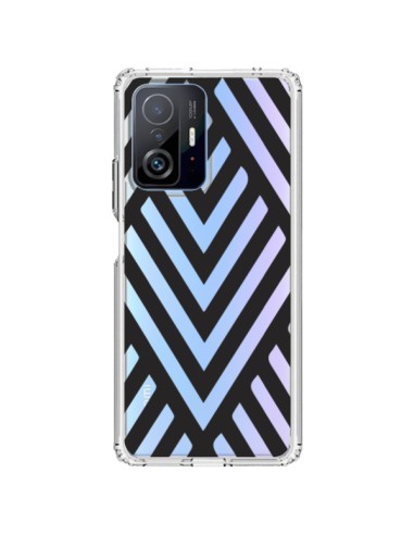 Coque Xiaomi 11T / 11T Pro Geometric Azteque Noir Transparente - Dricia Do