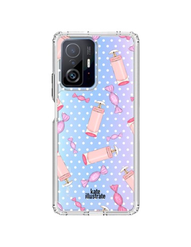 Coque Xiaomi 11T / 11T Pro Candy Bonbons Transparente - kateillustrate