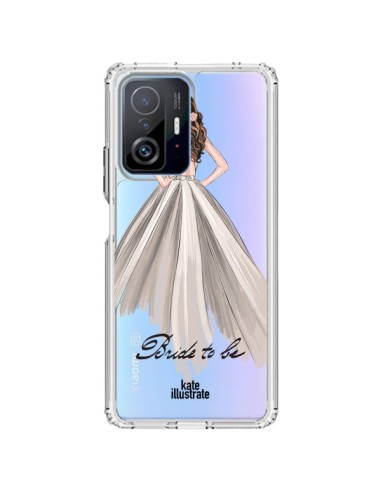 Coque Xiaomi 11T / 11T Pro Bride To Be Mariée Mariage Transparente - kateillustrate