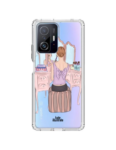 Coque Xiaomi 11T / 11T Pro Vanity Coiffeuse Make Up Transparente - kateillustrate