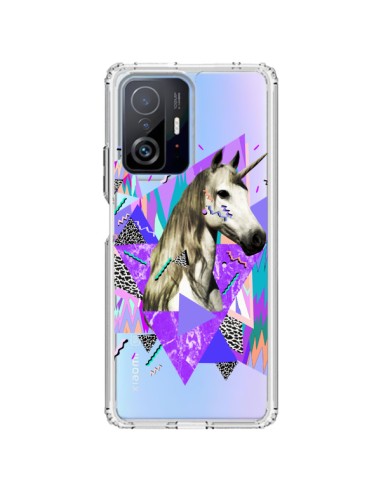 Coque Xiaomi 11T / 11T Pro Licorne Unicorn Azteque Transparente - Kris Tate