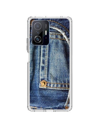 Coque Xiaomi 11T / 11T Pro Jean Bleu Vintage - Laetitia