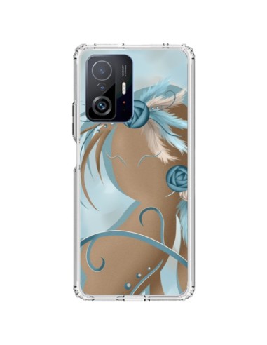 Cover Xiaomi 11T / 11T Pro Donna Piuma Zoey Woman Feather - LouJah