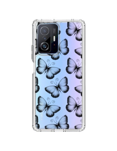 Coque Xiaomi 11T / 11T Pro Papillons Transparente Transparente - LouJah