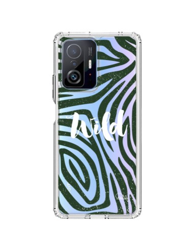 Coque Xiaomi 11T / 11T Pro Wild Zebre Jungle Transparente - Lolo Santo