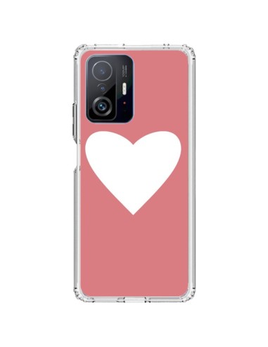 Coque Xiaomi 11T / 11T Pro Coeur Corail - Mary Nesrala