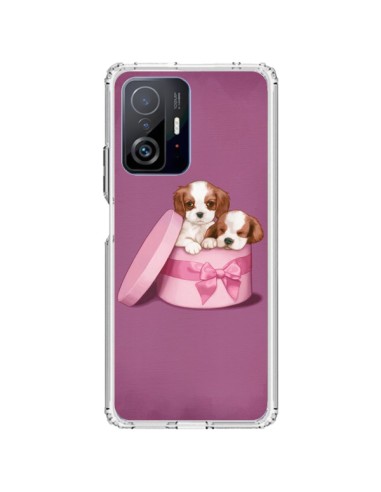 Coque Xiaomi 11T / 11T Pro Chien Dog Boite Noeud - Maryline Cazenave