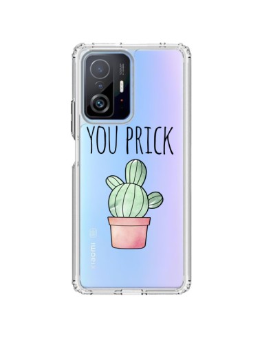 Coque Xiaomi 11T / 11T Pro You Prick Cactus Transparente - Maryline Cazenave