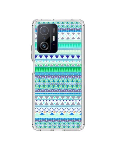 Coque Xiaomi 11T / 11T Pro Chenoa Bleu Azteque - Monica Martinez