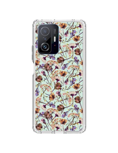 Xiaomi 11T / 11T Pro Case Dry Blue Flowers - Ninola Design