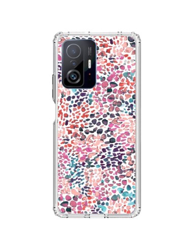 Coque Xiaomi 11T / 11T Pro Soft Nautical Watercolor Lines - Ninola Design