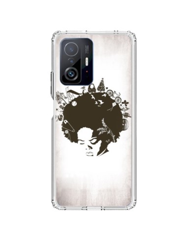 Coque Xiaomi 11T / 11T Pro Childhood Garden Afro - Rachel Caldwell