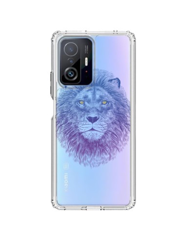 Cover Xiaomi 11T / 11T Pro Leone Animale Trasparente - Rachel Caldwell