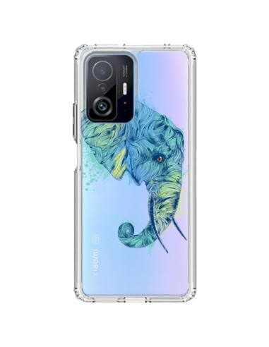 Coque Xiaomi 11T / 11T Pro Elephant Elefant Transparente - Rachel Caldwell