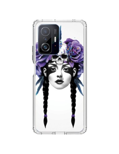 Coque Xiaomi 11T / 11T Pro Fille Fleurs Warrior - Ruben Ireland