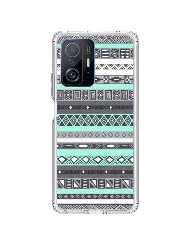 Coque Xiaomi 11T / 11T Pro Azteque Aztec Bleu Pastel - Rex Lambo