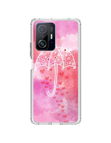 Coque Xiaomi 11T / 11T Pro Parapluie Coeur Love Amour - Sylvia Cook