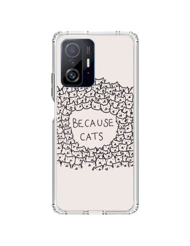 Coque Xiaomi 11T / 11T Pro Because Cats chat - Santiago Taberna