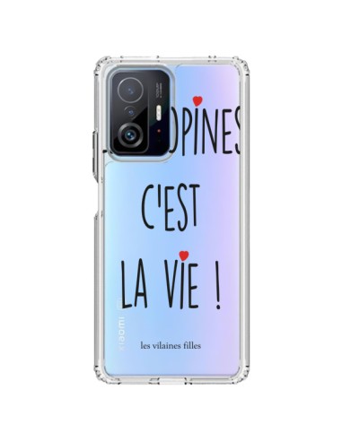 Coque Xiaomi 11T / 11T Pro Les copines, c'est la vie Transparente - Les Vilaines Filles