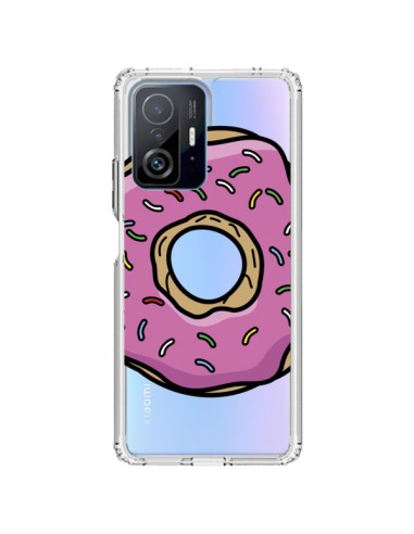 Coque Xiaomi 11T / 11T Pro Donuts Rose Transparente - Yohan B.