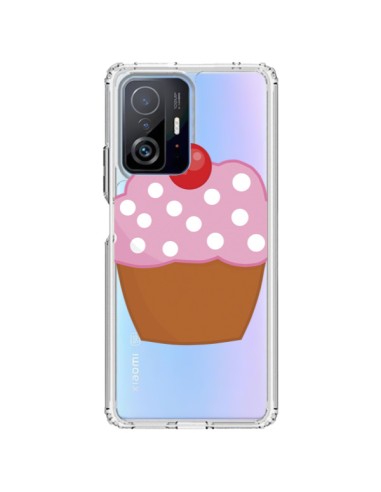 Coque Xiaomi 11T / 11T Pro Cupcake Cerise Transparente - Yohan B.