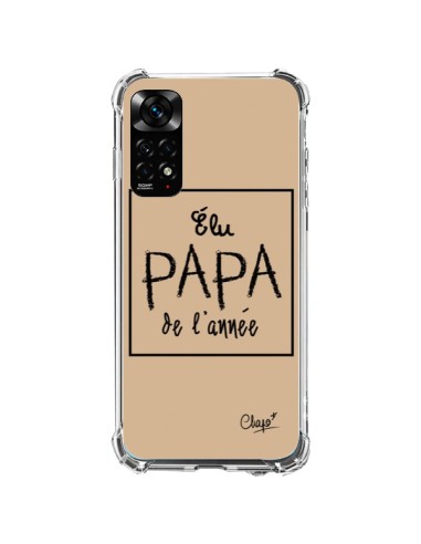 Coque Xiaomi Redmi Note 11 / 11S Elu Papa de l'Année Beige - Chapo