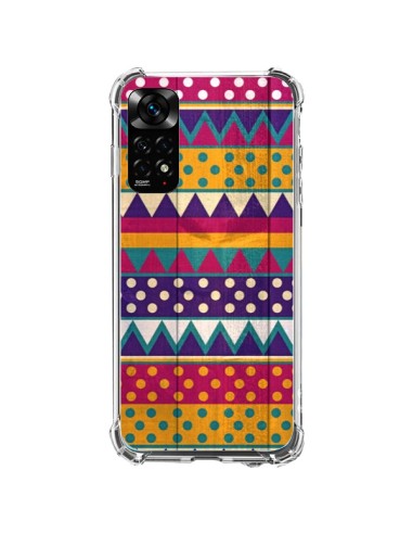 Coque Xiaomi Redmi Note 11 / 11S Mexican Triangle Aztec Azteque - Eleaxart